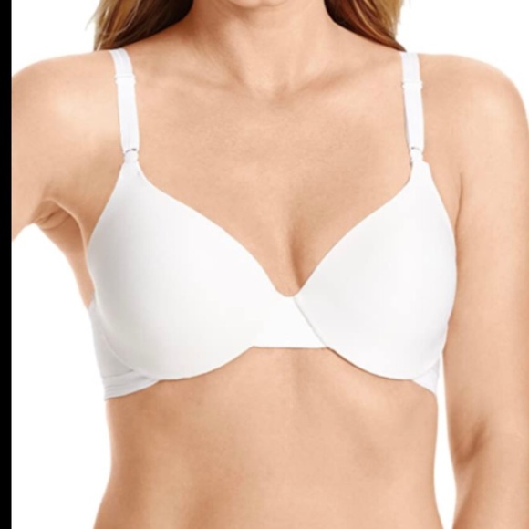 NWT Warner’s Play It Cool Underwire White Bra Size 34D - Picture 1 of 6